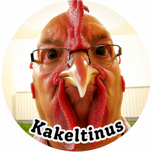 Kakeltinus stickers (15 stuks)